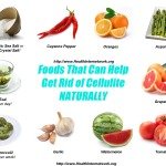 foods to get rid of cellulite